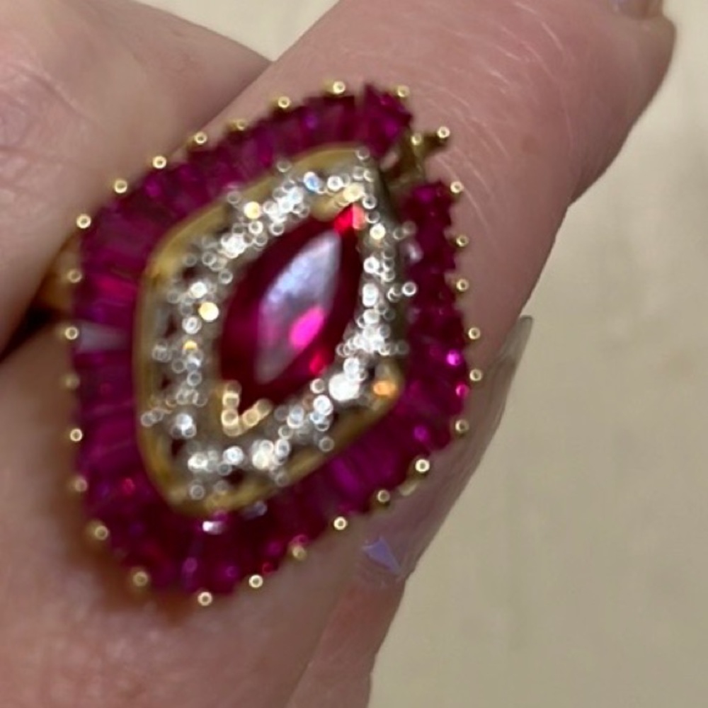 Ruby And Diamond Ring - image 5
